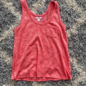 NEVER WORN! Walmart brand knit tank. Super cute for summer and very soft.